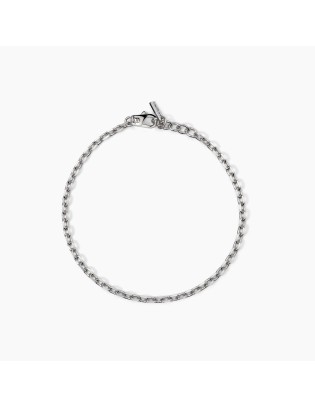 Bracciale Uomo MABINA Every Day 533815 in argento con catena forzat...