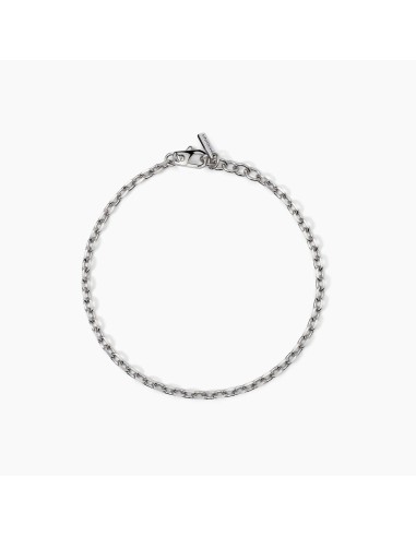 Bracciale Uomo MABINA Every Day 533815 in argento con catena forzat...