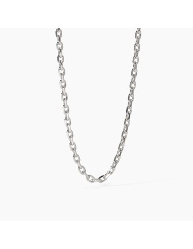 Collana Uomo MABINA Every Day 553633 in argento con catena forzatin...