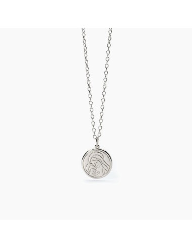 Collana bambina MABINA Credo in Te 553626 in argento con medaglia r...