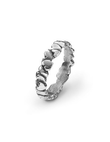 Anello GIOVANNI RASPINI Cuori Mini 10619/14 in argento 925 Misura 14