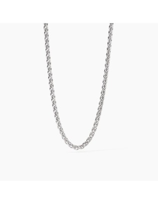 Collana Uomo MABINA Every Day 553631 in argento con catena spiga on...