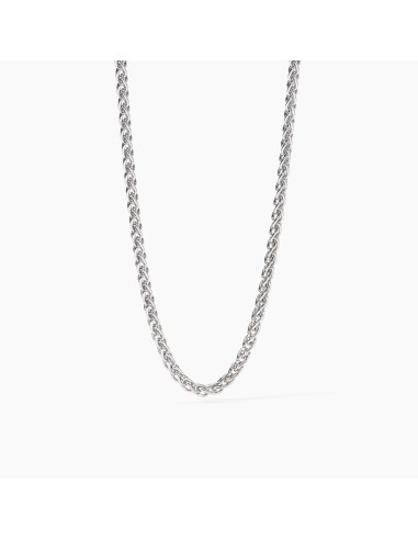 Collana Uomo MABINA Every Day 553631 in argento con catena spiga  a...