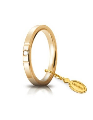 Acquista Fede UNOAERRE Fedi Cerchi di Luce 2,5 mm in oro giallo con...