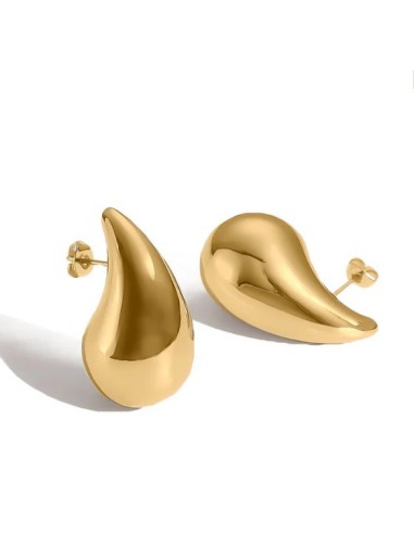 Acquista Orecchini a forma di goccia in argento 925 placcato oro gi...