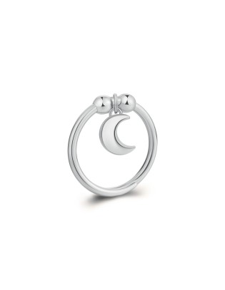 Anello regolabile S'AGAPO' FEELINGS in Acciaio 316L SFE33 LUNA only...