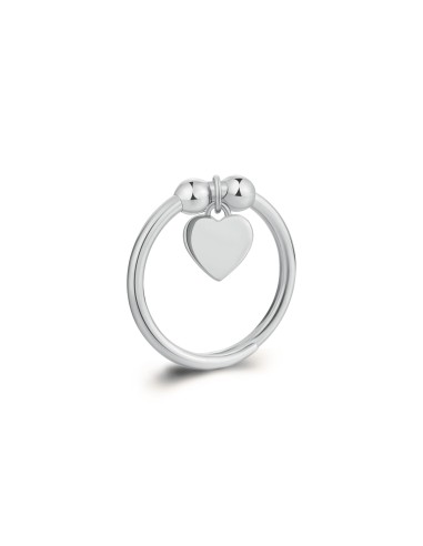 Anello regolabile S'AGAPO' FEELINGS in Acciaio 316L SFE31 CUORE onl...
