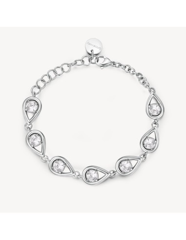 Bracciale BROSWAY Ribbon in Acciaio 316L e cristalli BBN37 only 49,...