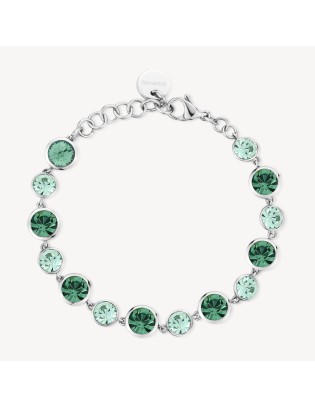 Bracciale BROSWAY Symphonia in acciaio 316L e cristalli multicolor ...