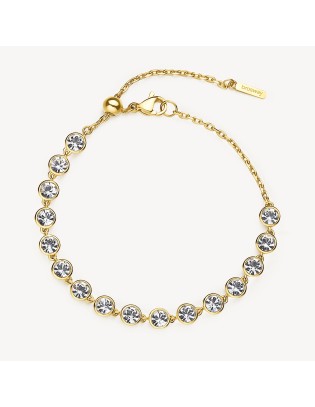 Bracciale BROSWAY Symphonia in acciaio 316L finitura pvd oro 14K e ...