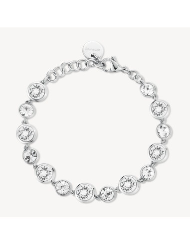 Bracciale BROSWAY Symphonia in acciaio 316L e cristalli BYM165 only...