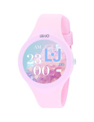 Orologio LIU-JO Smartwatch Voice Paint SWLJ123 Light Pink cinturino...
