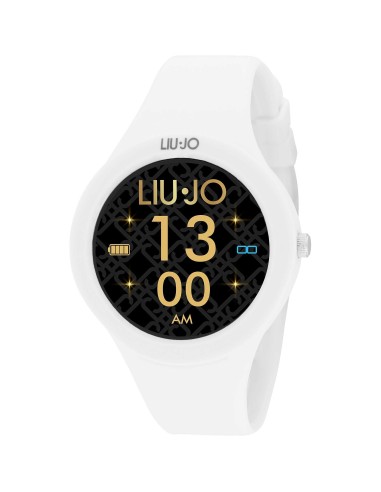 Orologio LIU-JO Smartwatch Voice Paint SWLJ120 White cinturino in s...