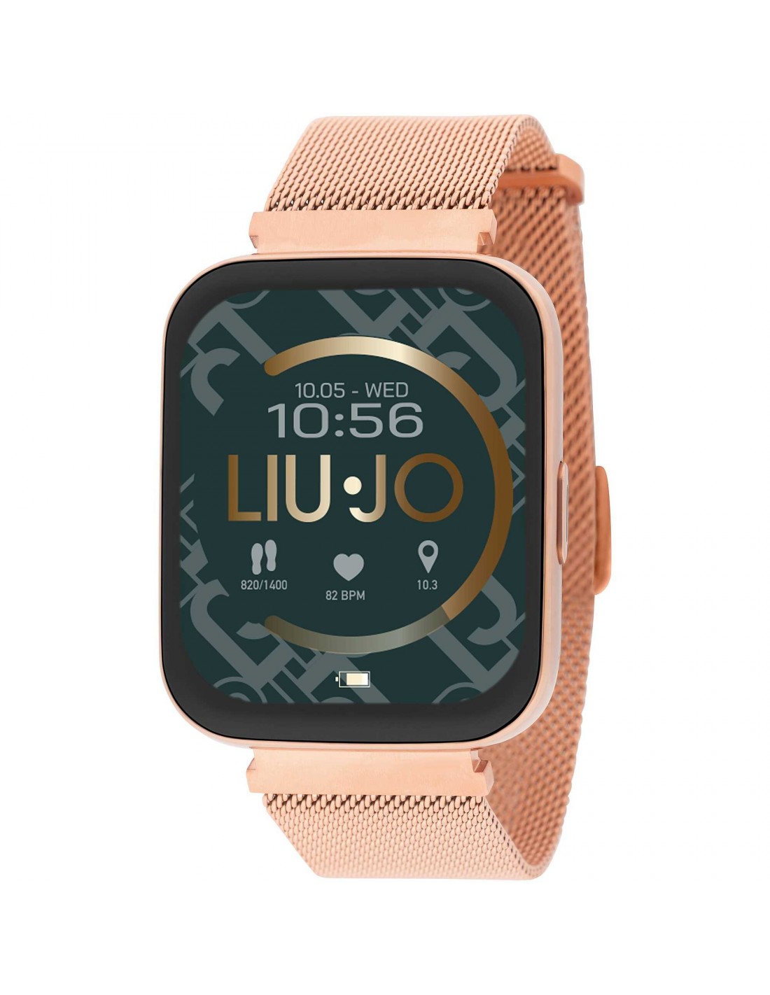 Orologio LIU-JO Smartwatch Voice Slim SWLJ084 Rose Gold cinturino i