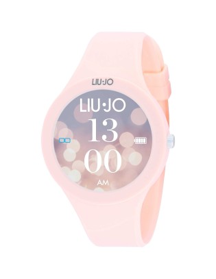 Orologio LIU-JO Smartwatch Voice Paint SWLJ126 Beige cinturino in s...