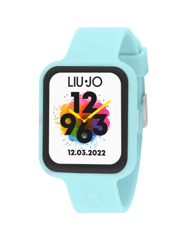 Orologio LIU-JO Smartwatch Voice Fancy SWLJ133 Acquamarine cinturin...