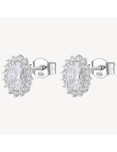 Orecchini Kate BROSWAY FANCY in argento rodiato 925 e cubic zirconi...
