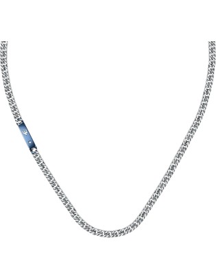 Collana MASERATI Uomo in acciaio e pvd nero JM221ATY02 only 119,00 ...