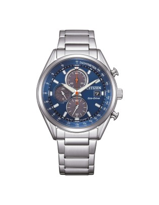 Orologio CITIZEN Metropolitan Crono CA0459-79L Blue con cinturino i...
