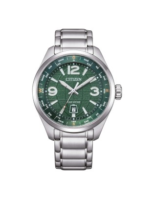 Orologio CITIZEN Urban Traveler AW1830-88X Green con cinturino in a...