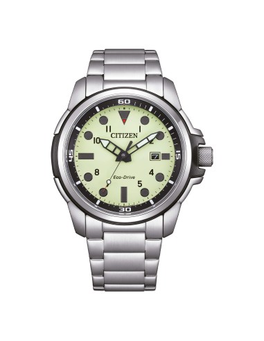 Orologio CITIZEN Sea Land AW1800-89X Luminous con cinturino in acci...