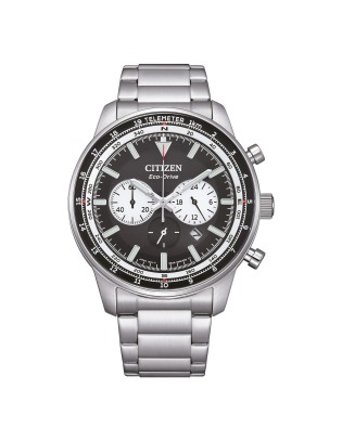 Orologio CITIZEN Aviator Crono CA4500-91E Black/White con cinturino...