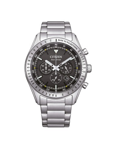 Orologio CITIZEN Rescue Crono CA4600-89E Black con cinturino in acc...