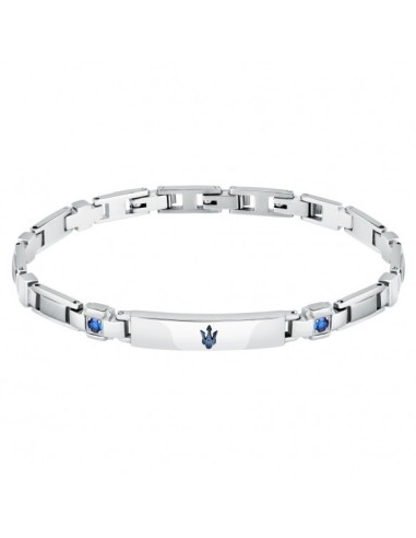 Bracciale MASERATI Sapphire Uomo in acciaio e zaffirI JM224AXO02 on...