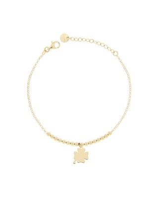 Bracciale RUE DES MILLE Micro 1 in argento 925 dorato con soggetto ...