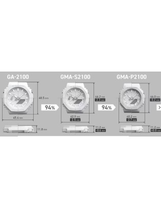 Orologio CASIO G-SHOCK Tone-on-Tone Series GMA-P2100-2AER Vivid Tur... 2