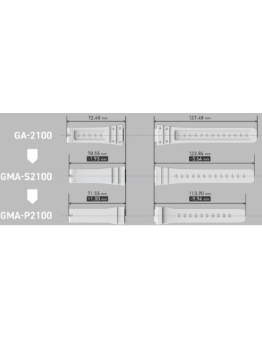 Orologio CASIO G-SHOCK Tone-on-Tone Series GMA-P2100-2AER Vivid Tur...