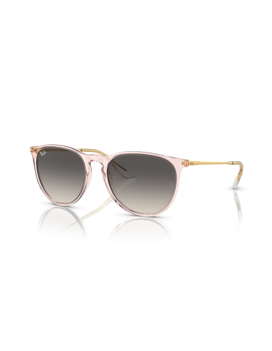 Occhiali sole RAY-BAN ERIKA RB4171 674211 54 Transparent Pink Grey ...