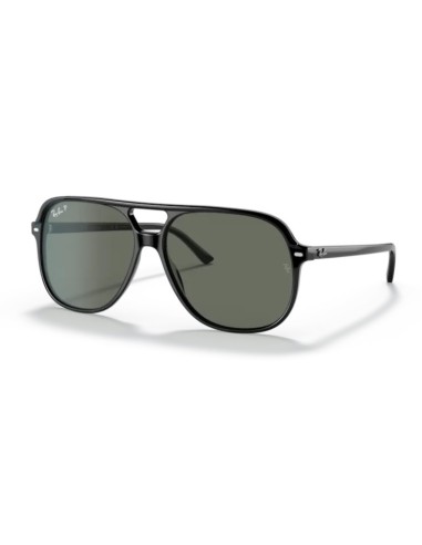 Occhiali sole RAY-BAN BILL RB2198 901/58 56 Black Polarized Green o...