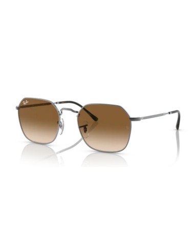 Occhiali sole RAY-BAN JIM RB3694 004/51 53 Gunmental Clear Gradient...