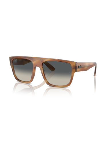 Occhiali sole RAY-BAN DRIFTER RB0360S 140371 57 Striped Brown Grey ...