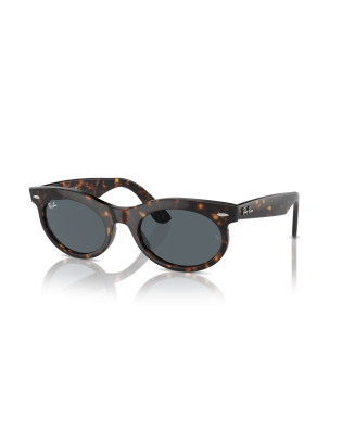 Occhiali sole RAY-BAN WAYFARER OVAL RB2242 902/R5 53 Havana Blue on...