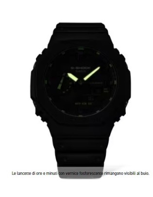 Orologio CASIO G-SHOCK GA-2100-1A3ER Black/Green Fluo in Offerta a ... 2