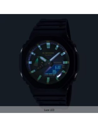 Orologio CASIO G-SHOCK GA-2100RC-1AER Black/Green in Offerta a 87,20 € 2