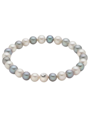 Bracciale MILUNA in argento 925 e perle PBR1669 only 67,50 € on Oro...