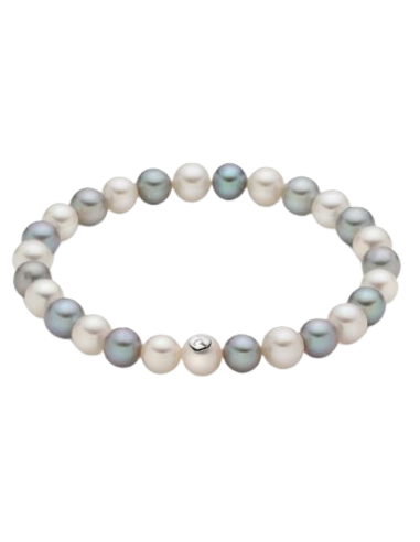 Acquista Bracciale MILUNA in argento 925 e perle PBR1669 a solo 67,...