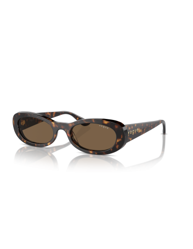 Occhiali da sole VOGUE VO5582S W65673 Dark Havana Dark Brown 53 onl...