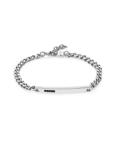 Bracciale Uomo S'AGAPO' PROUD in Acciaio 316L SPD23 Catena e centra...