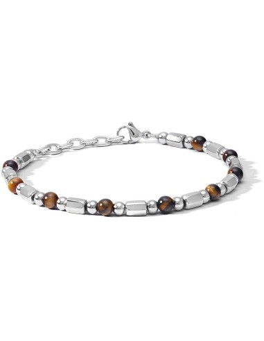 Bracciale COMETE GIOIELLI Uomo UBR 1194 in acciaio con occhio di ti...