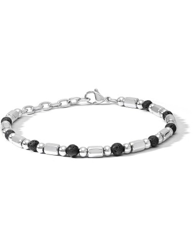 Acquista Bracciale COMETE GIOIELLI Uomo UBR 1193 in acciaio con oni...