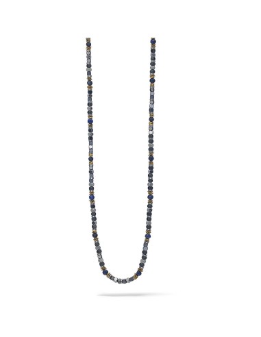 Acquista Collana COMETE GIOIELLI Uomo UGL 737 in acciaio con ematit...