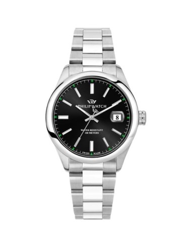 Orologio PHILIP WATCH Caribe R8253597094 Black con cinturino in acc...