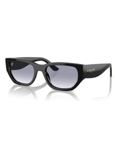 Occhiali da sole VOGUE VO5586S W44/79 Black Clear Gradient Blue 53 ...