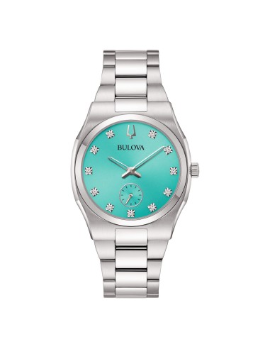 Orologio BULOVA Surveyor Piccoli Secondi 96P243 cinturino in acciai...