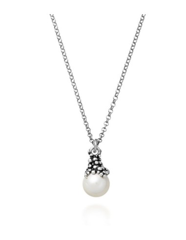 Collana GIOVANNI RASPINI Drops Perlage in argento 925 11106
