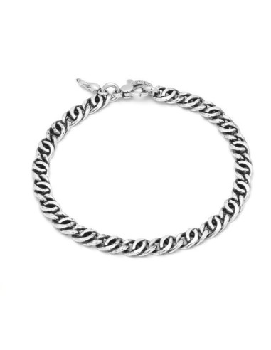 Bracciale Uomo GIOVANNI RASPINI Grumetta Doppio Piccolo in argento 925 11344L